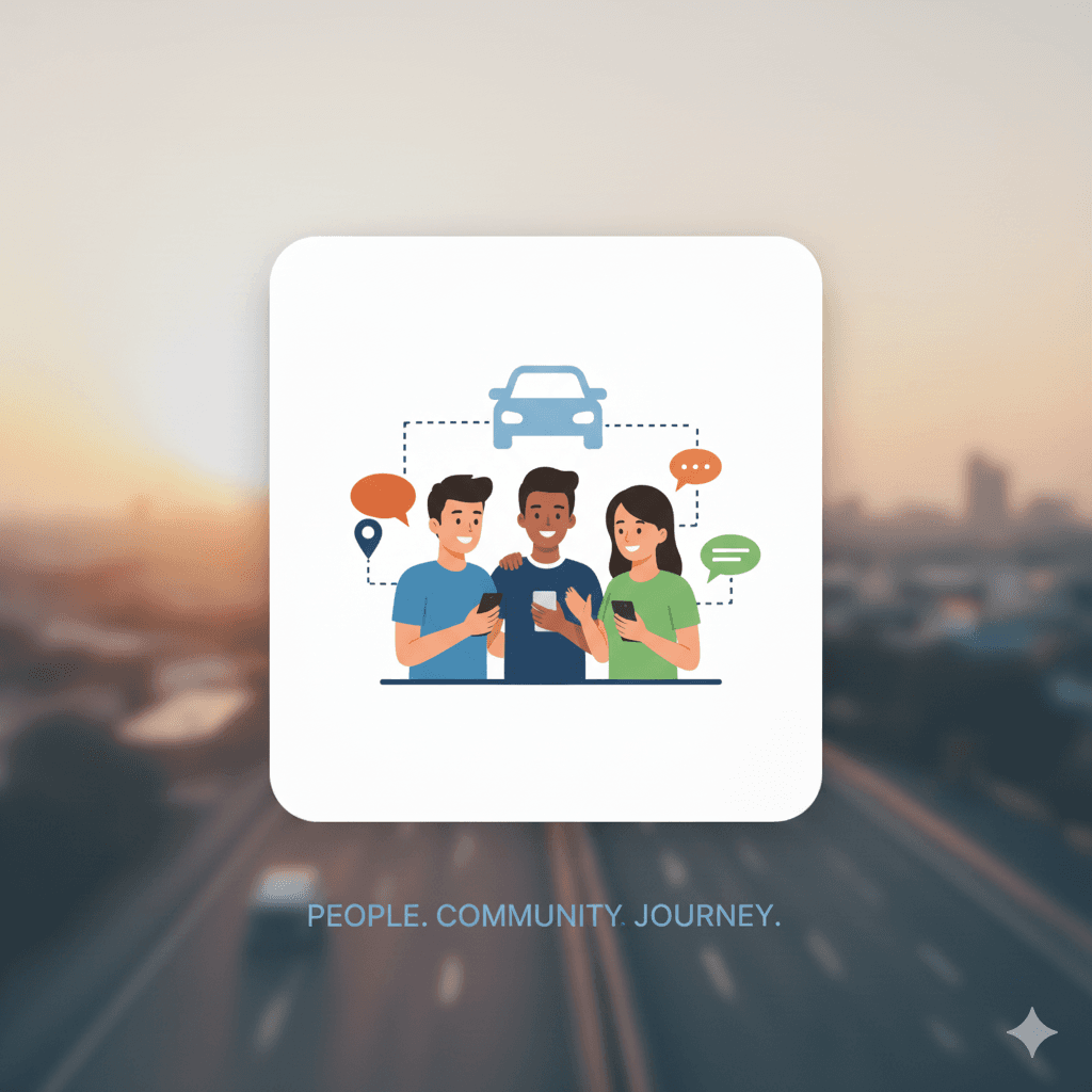 Travas carpool illustration